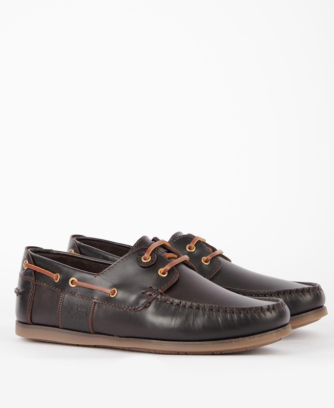 Barbour Capstan Férfi Loafer Cipő Kávé | 405261-KWJ