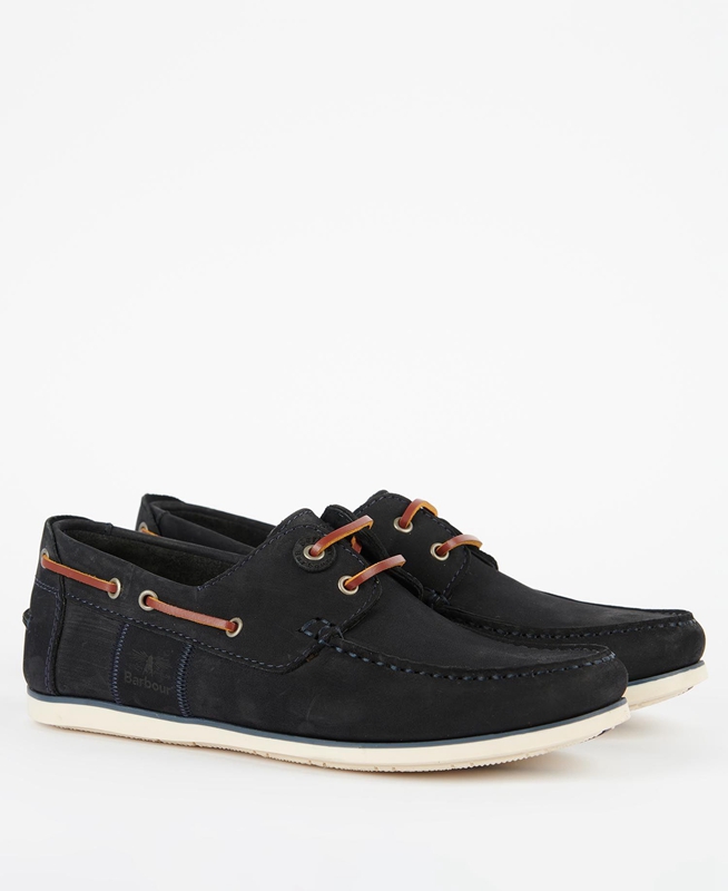 Barbour Capstan Férfi Loafer Cipő Sötétkék | 912847-VJH