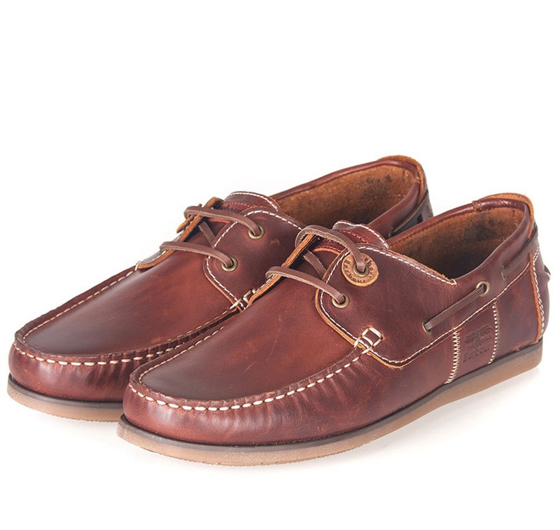 Barbour Capstan Férfi Vitorlás Cipő Barna | 249675-UQX