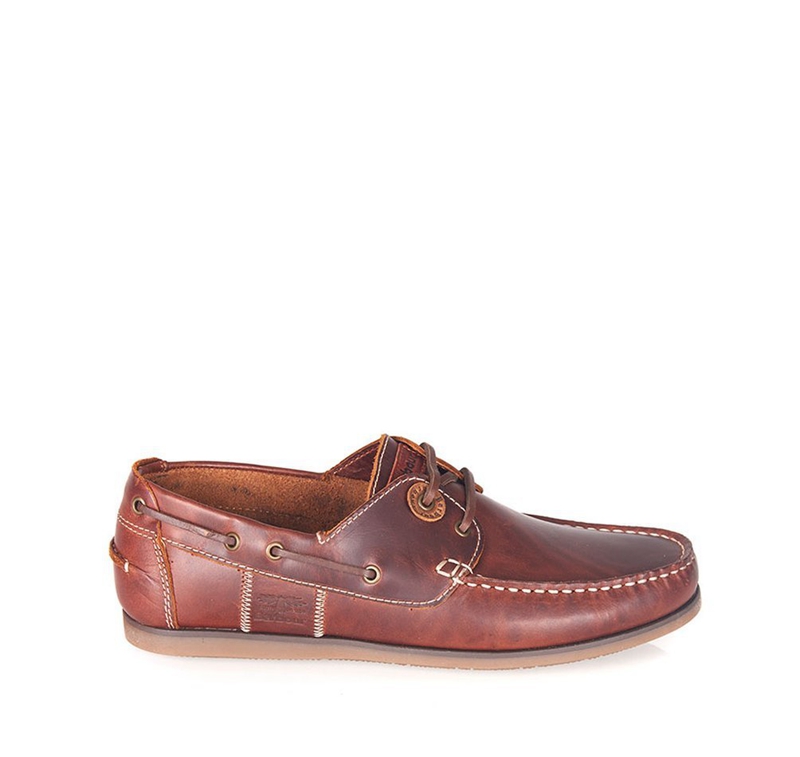 Barbour Capstan Férfi Vitorlás Cipő Barna | 249675-UQX