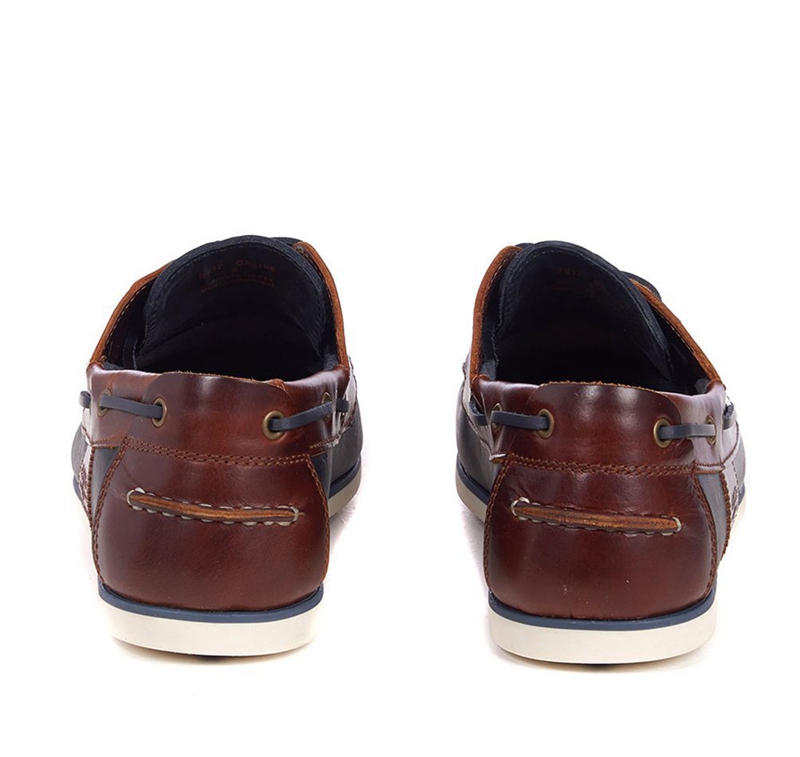 Barbour Capstan Férfi Vitorlás Cipő Sötétkék | 568371-PZS