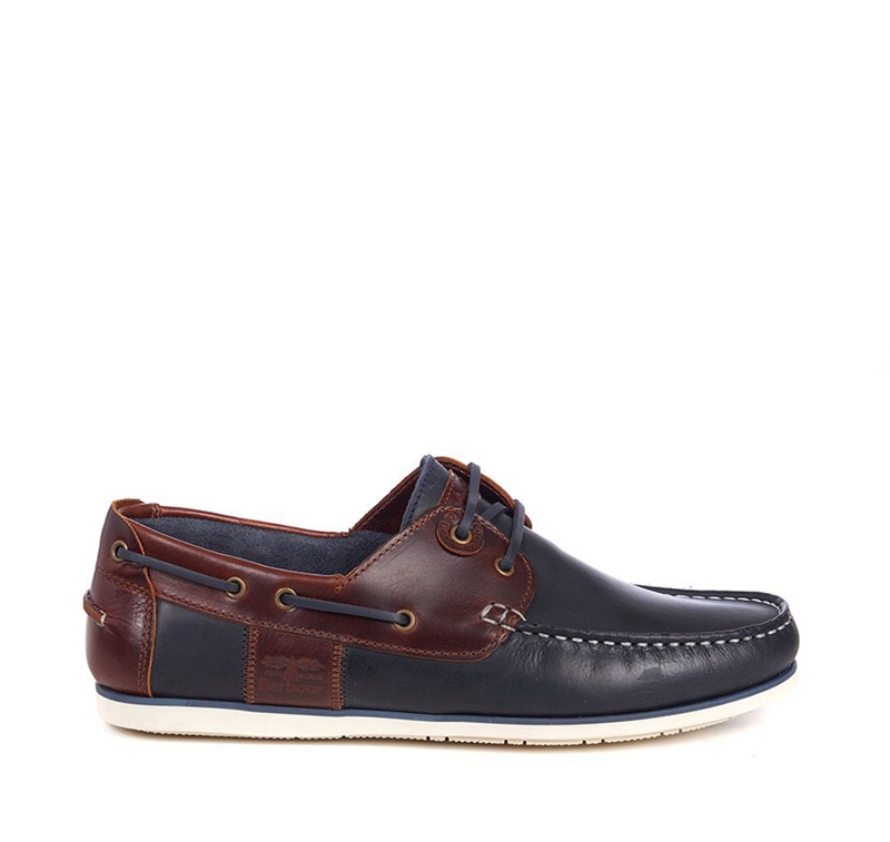 Barbour Capstan Férfi Vitorlás Cipő Sötétkék | 568371-PZS