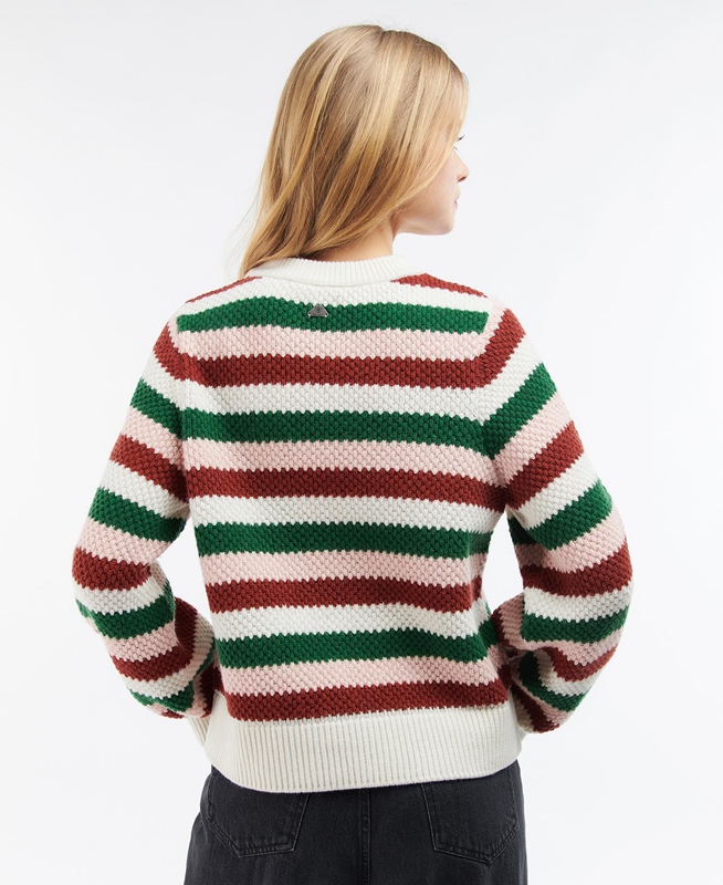 Barbour Cassley Knit Női Pulóverek Színes | 850127-URW