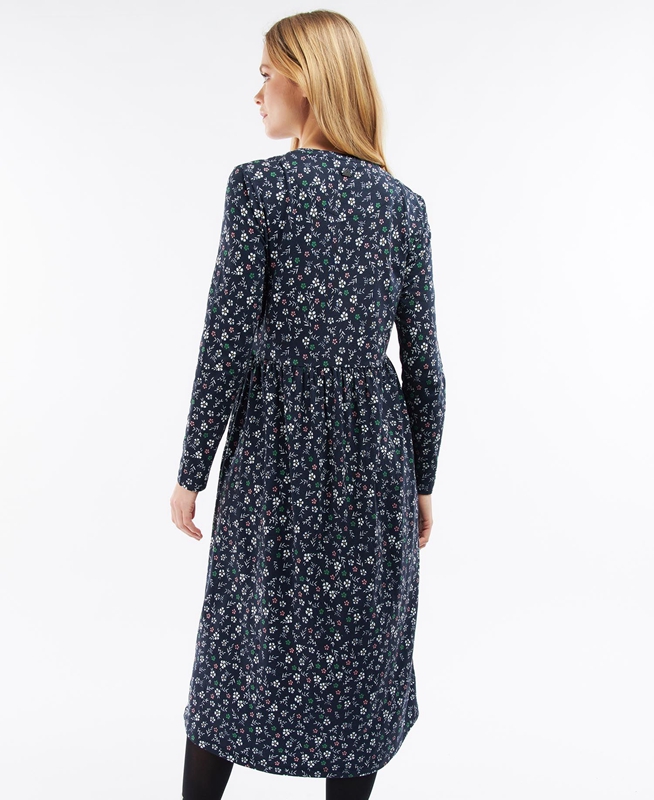 Barbour Cassley Női Ruha Kék | 036218-DWL