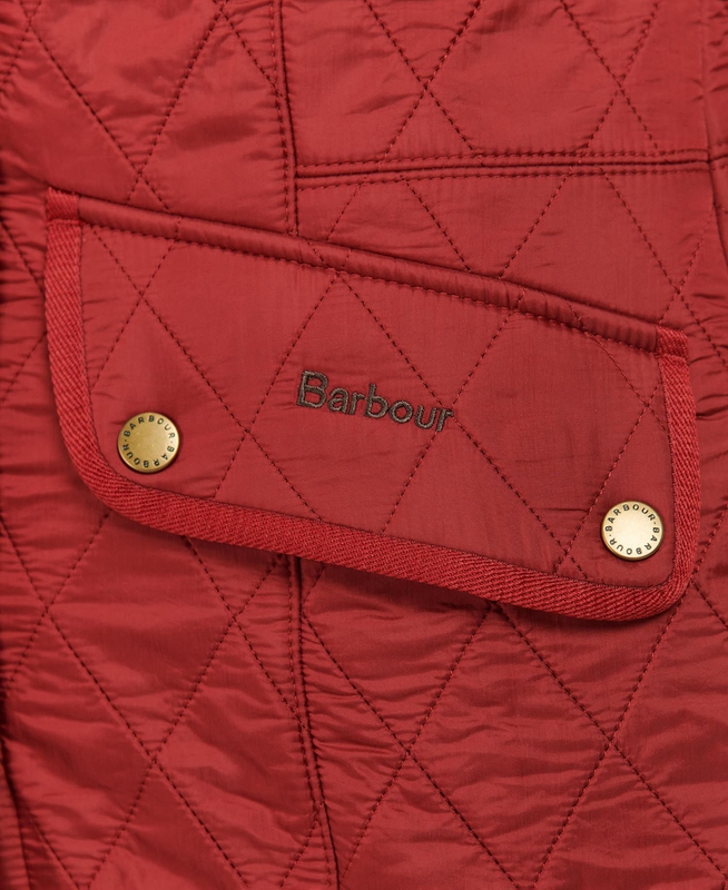 Barbour Cavalry Női Mellény Piros | 230875-TPA