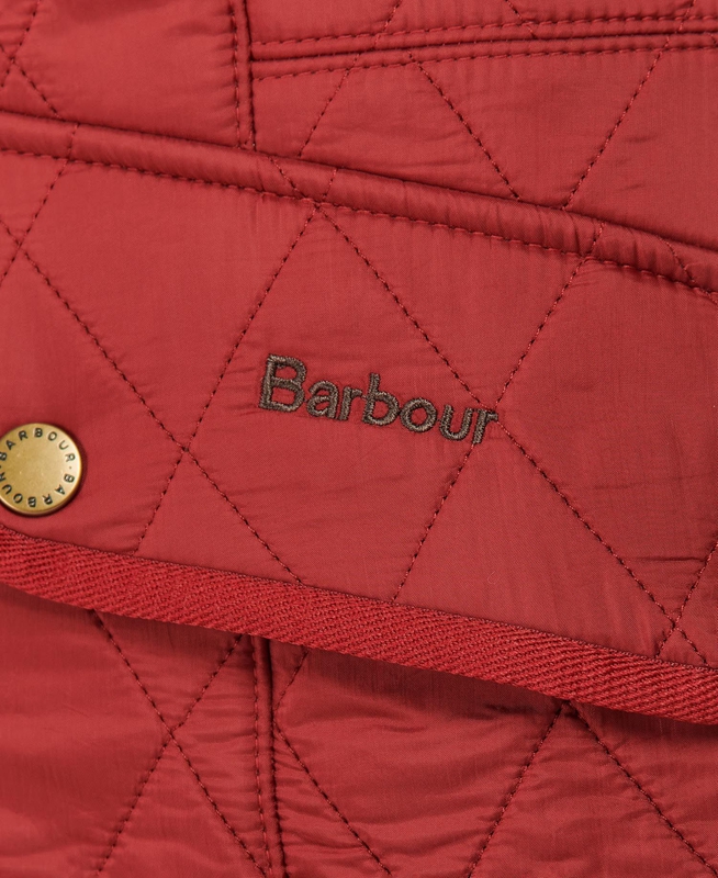 Barbour Cavalry Női Mellény Piros | 230875-TPA