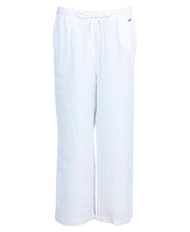 Barbour Cherbury Trousers Női Nadrág Fehér | 907816-DAI