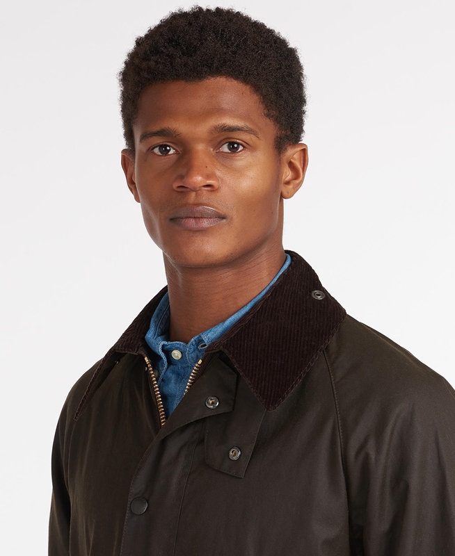 Barbour Classic Bedale® Férfi Viaszos Kabát Fekete | 914738-PXU