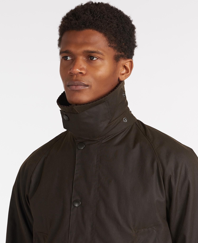 Barbour Classic Bedale® Férfi Viaszos Kabát Fekete | 914738-PXU