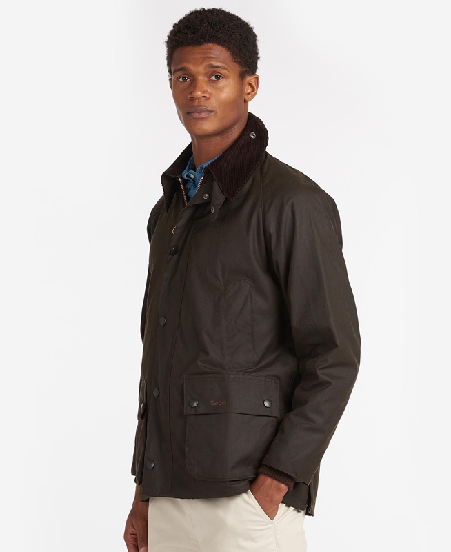 Barbour Classic Bedale® Férfi Viaszos Kabát Fekete | 914738-PXU