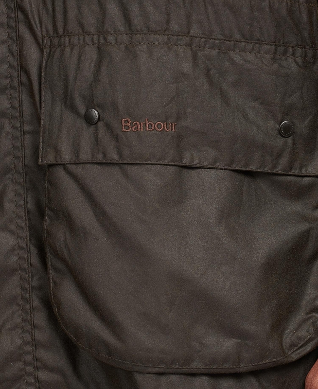 Barbour Classic Durham® Férfi Viaszos Kabát Olivazöld | 485673-ZPO