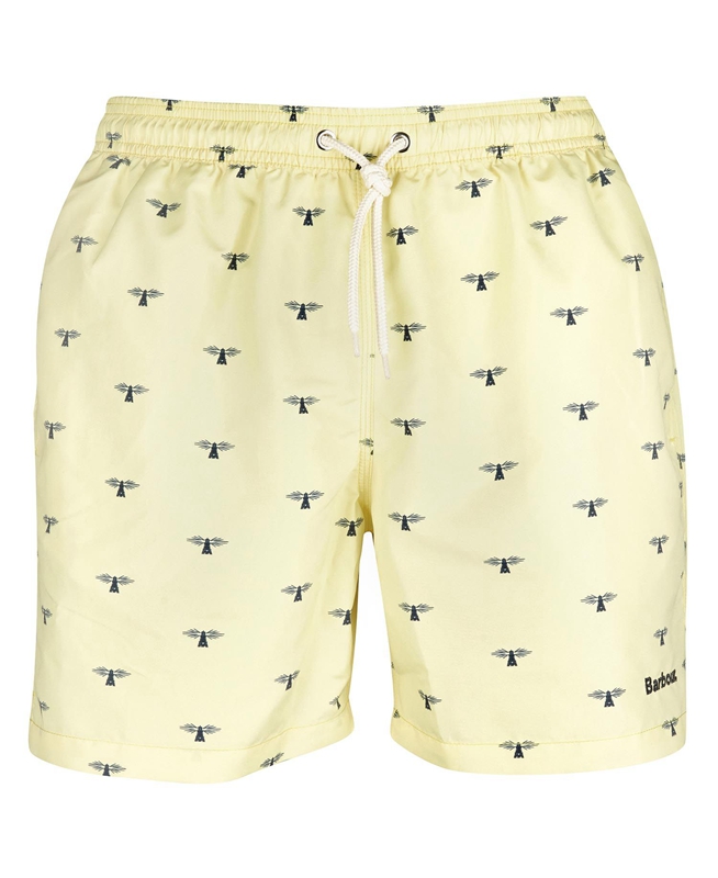 Barbour Coastal Swim Férfi Nadrág Sárga | 351480-WRL