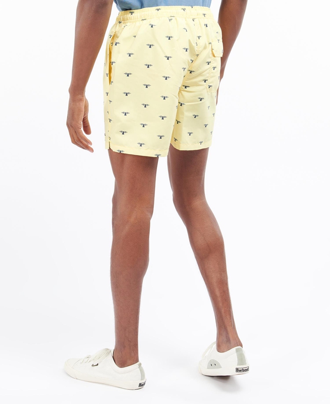 Barbour Coastal Swim Férfi Nadrág Sárga | 351480-WRL
