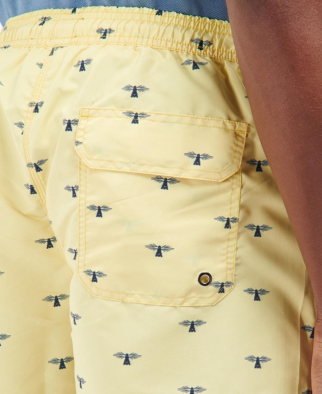 Barbour Coastal Swim Férfi Nadrág Sárga | 351480-WRL