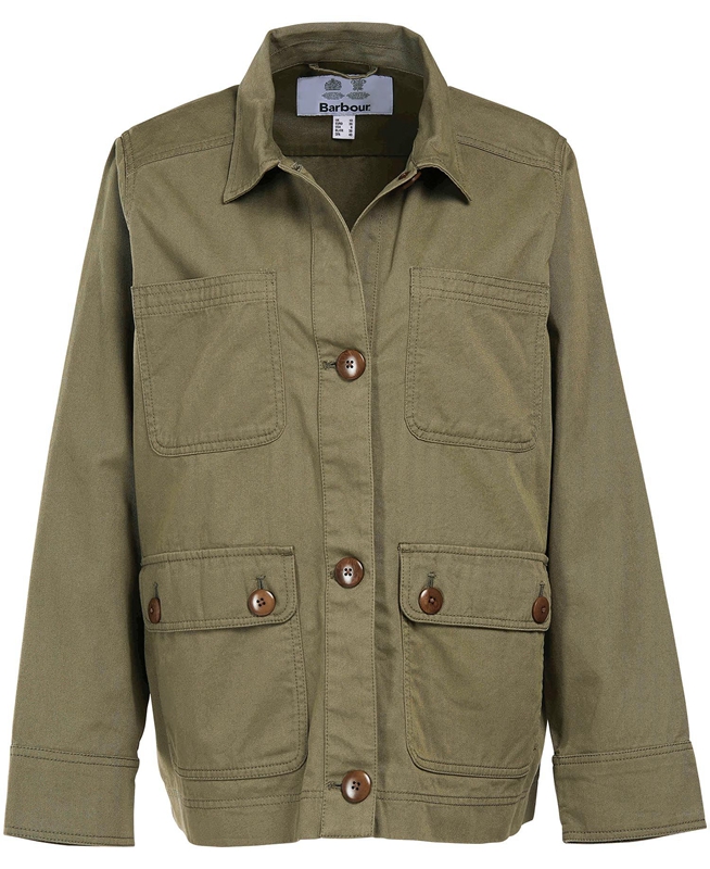Barbour Coltsfoot Női Alkalmi Dzsekik Olivazöld | 934160-ONZ