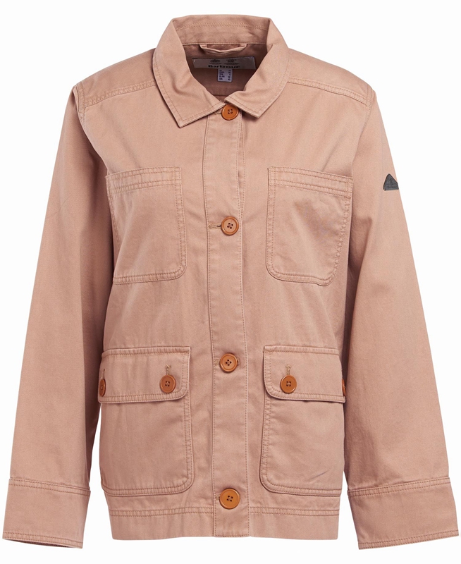 Barbour Coltsfoot Női Alkalmi Dzsekik Rózsaszín | 945108-SXL