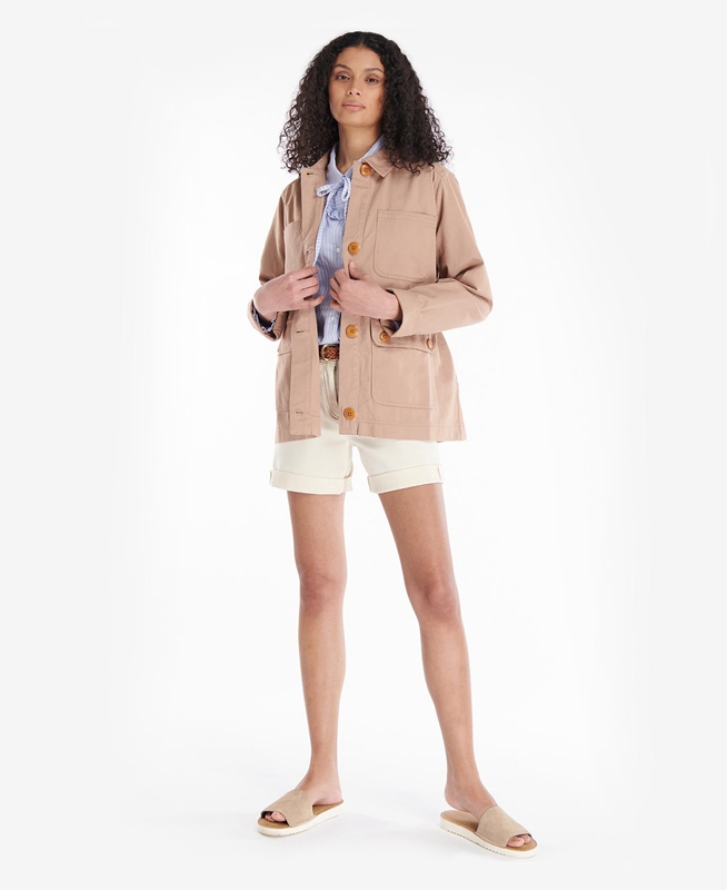 Barbour Coltsfoot Női Alkalmi Dzsekik Rózsaszín | 945108-SXL