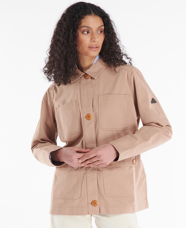 Barbour Coltsfoot Női Alkalmi Dzsekik Rózsaszín | 945108-SXL