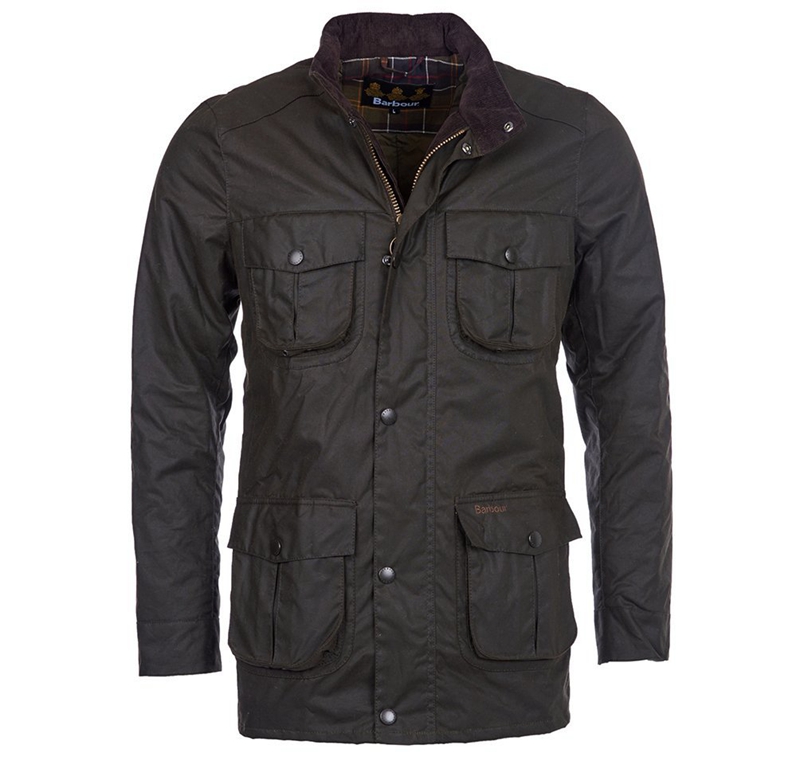 Barbour Corbridge Férfi Viaszos Kabát Olivazöld | 827541-KLA