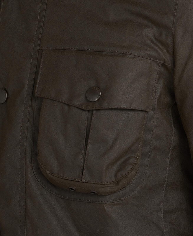 Barbour Corbridge Férfi Viaszos Kabát Olivazöld | 827541-KLA