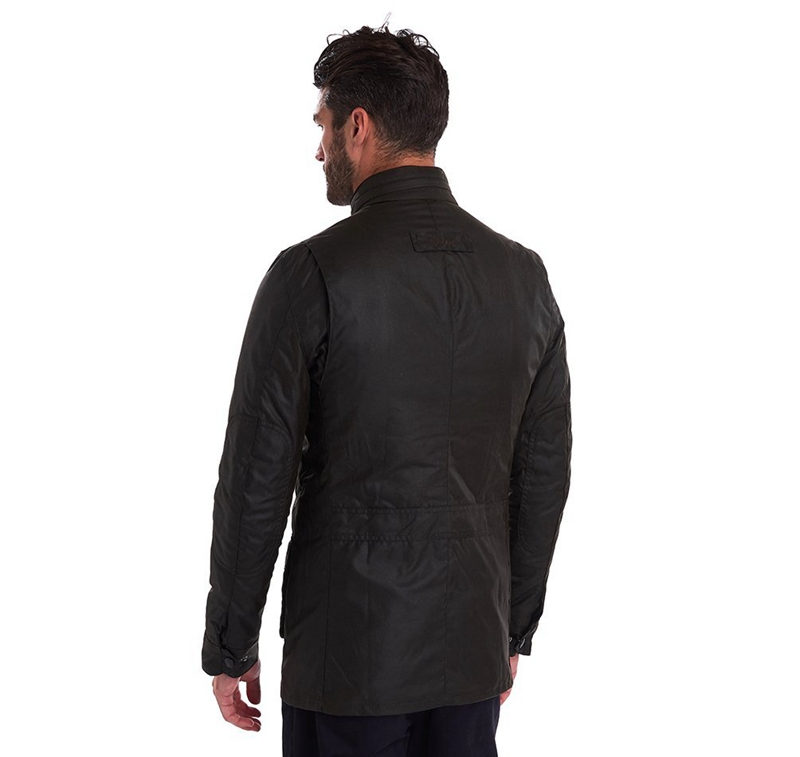 Barbour Corbridge Férfi Viaszos Kabát Olivazöld | 827541-KLA