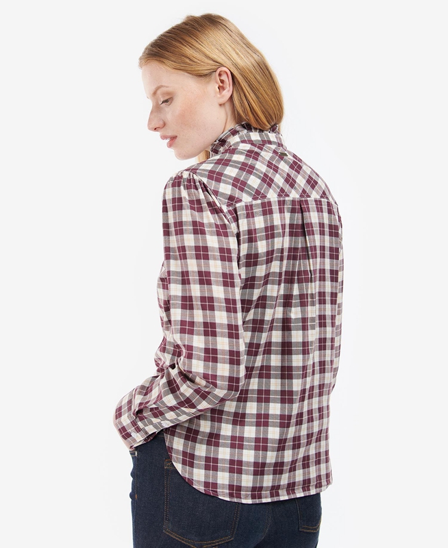 Barbour Daffodil Női Ingek Rózsaszín | 901768-NGF