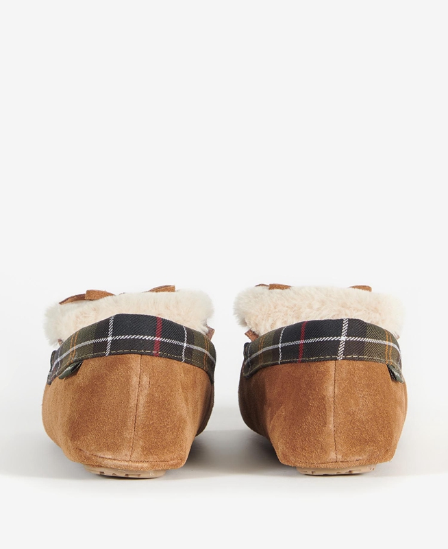 Barbour Darcie Női Papucs Bézs | 675418-TYA