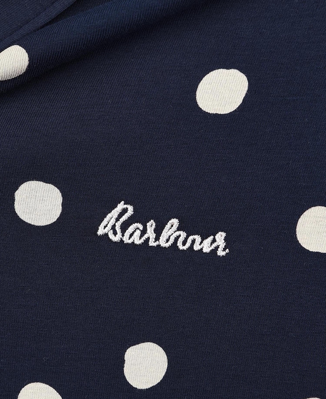 Barbour Dotty Robe Női Hálóruha Sötétkék | 578324-FYK