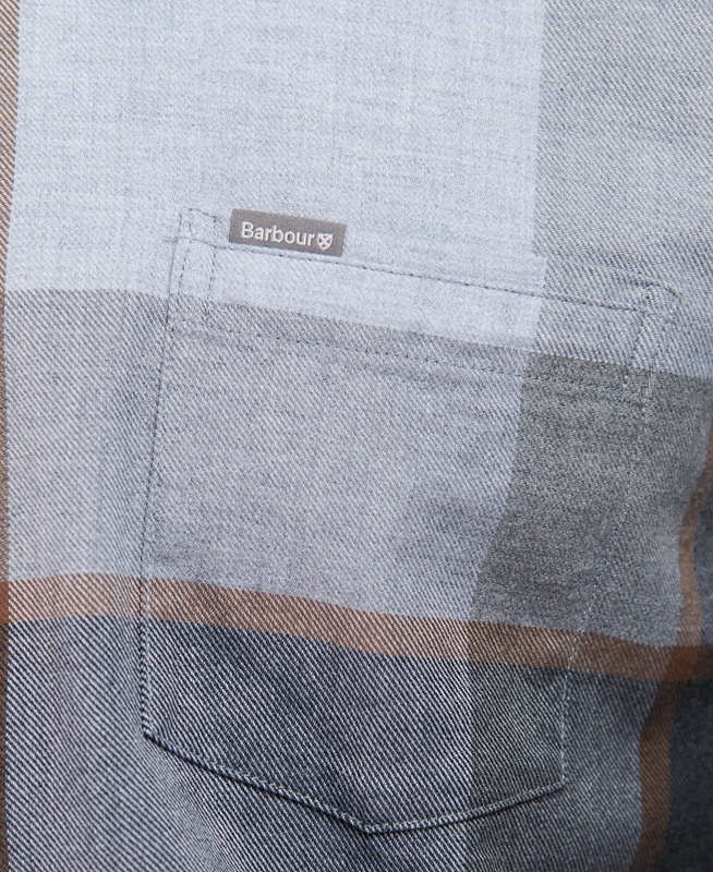 Barbour Dunoon Taillored Férfi Ingek Szürke | 869230-RXF