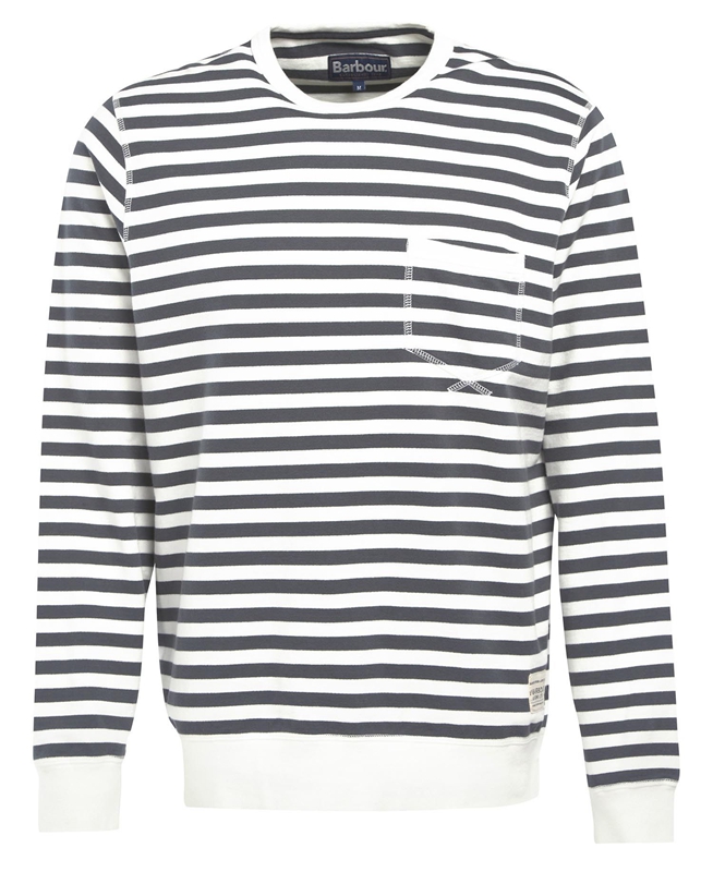Barbour Durnage Crew Férfi Pulóverek Színes | 704198-VUY