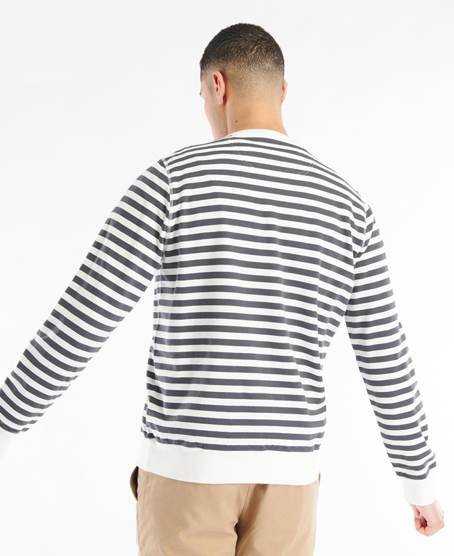 Barbour Durnage Crew Férfi Pulóverek Színes | 704198-VUY