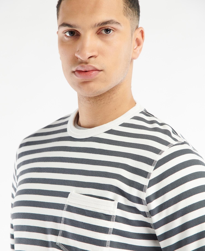 Barbour Durnage Crew Férfi Pulóverek Színes | 704198-VUY