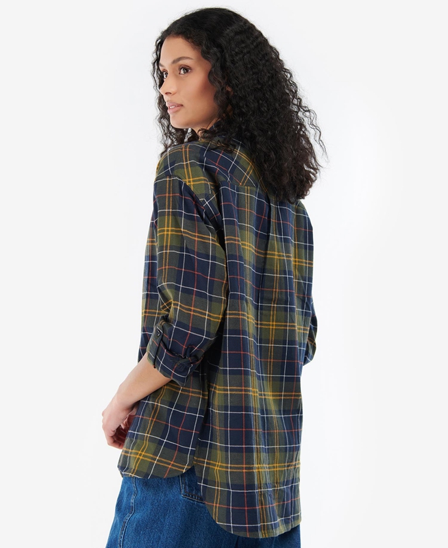 Barbour Elishaw Női Ingek Színes | 415987-OMQ