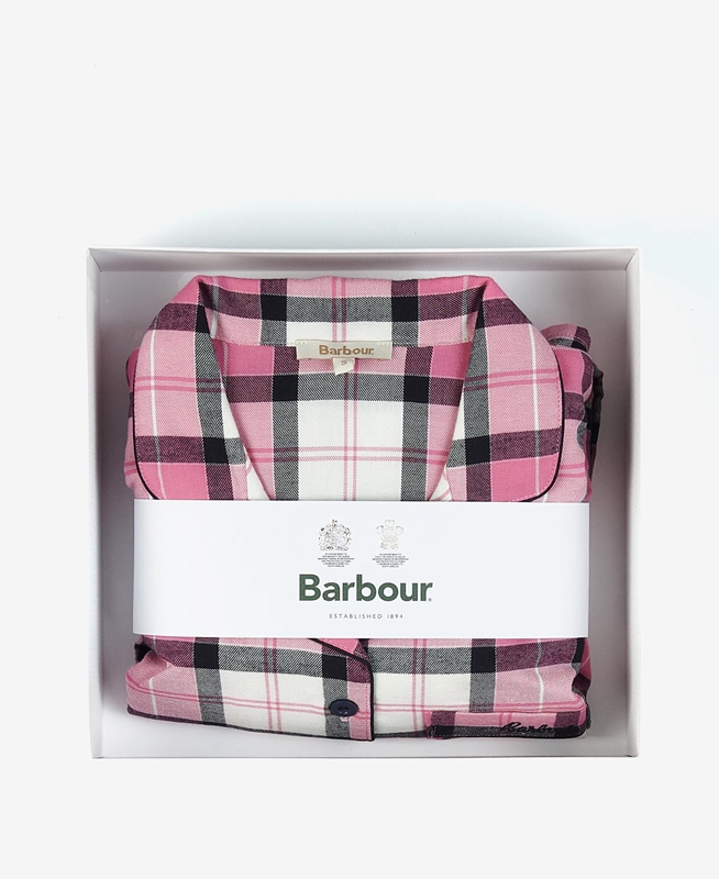Barbour Ellery PJ Set Női Hálóruha Rózsaszín | 581732-JTV