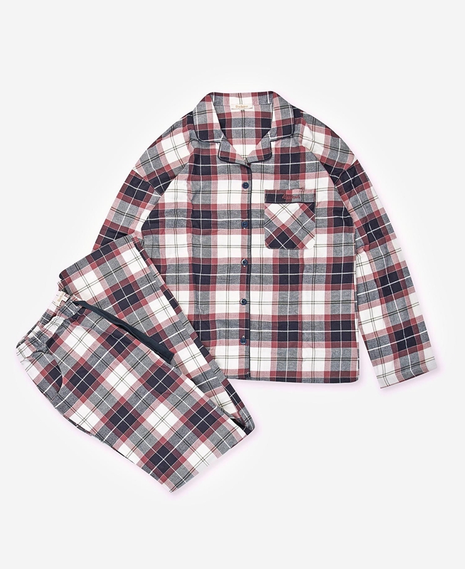 Barbour Ellery PJ Set Női Hálóruha Színes | 562094-PNJ