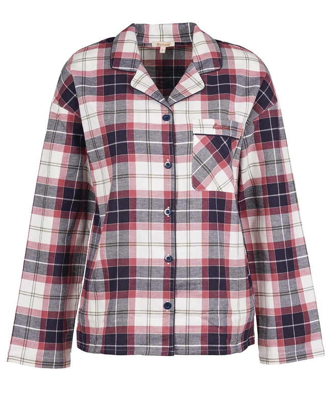 Barbour Ellery PJ Set Női Hálóruha Színes | 562094-PNJ