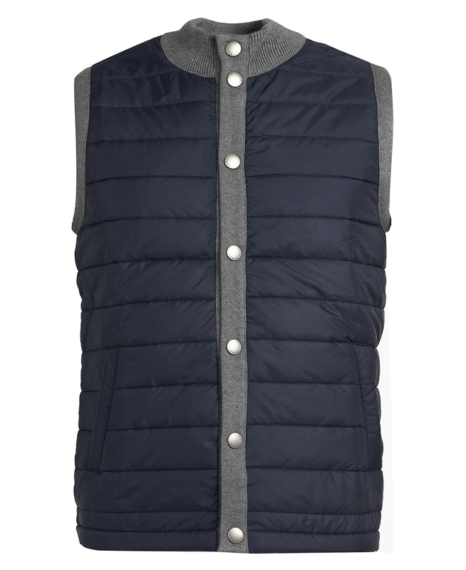Barbour Essential Férfi Mellény Szürke | 368940-QKF