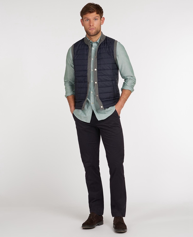 Barbour Essential Férfi Mellény Szürke | 368940-QKF