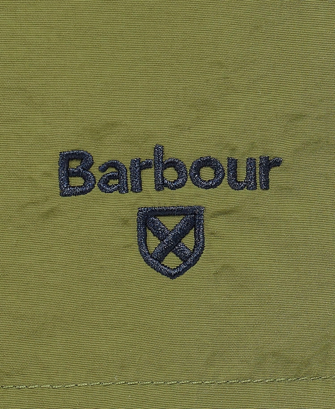 Barbour Essential Logo 5'' Swim Férfi Nadrág Olivazöld | 648735-GUI