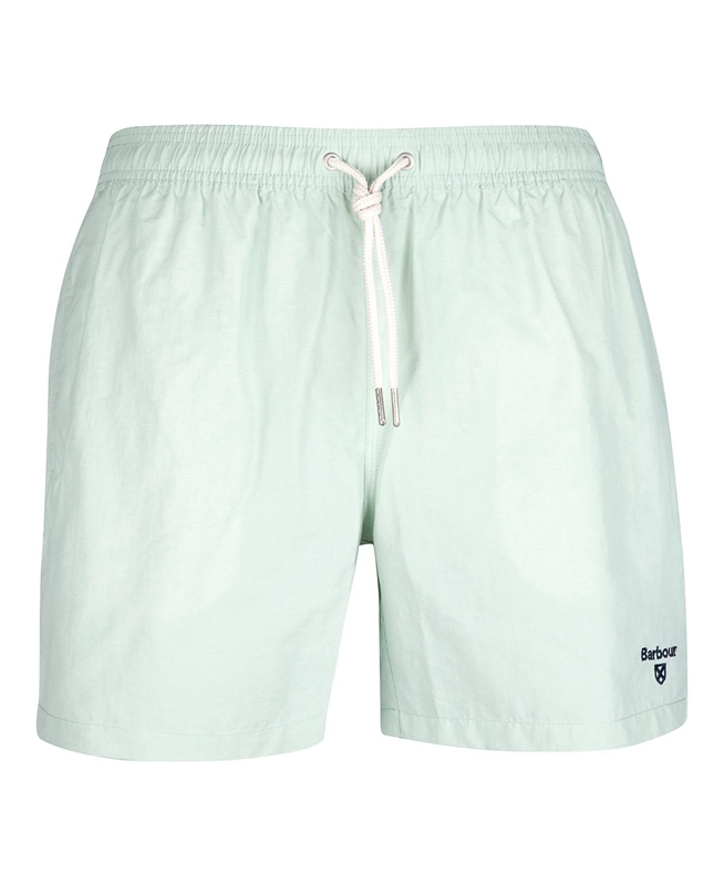Barbour Essential Logo Swim Férfi Nadrág Zöld | 431709-GQV