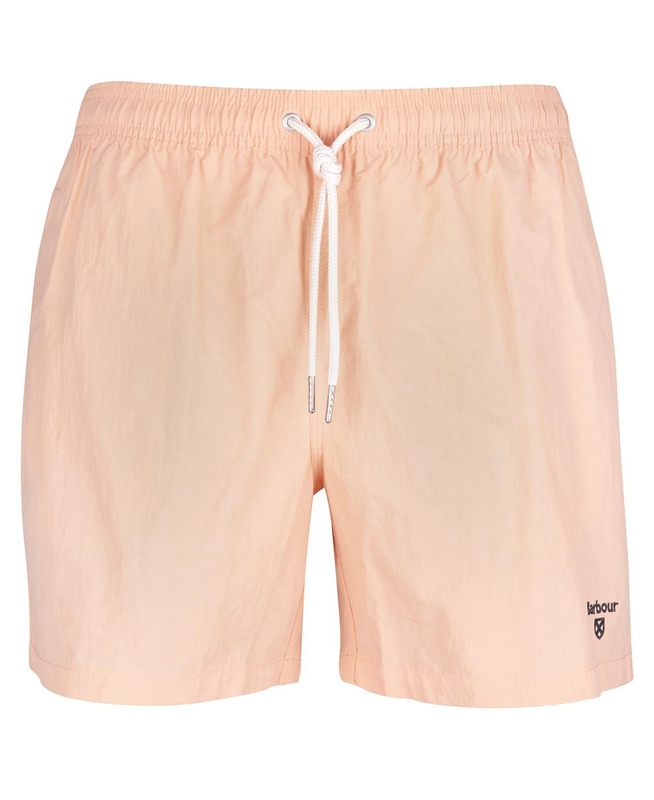 Barbour Essential Logo Swim Férfi Nadrág Narancssárga | 852493-DQR