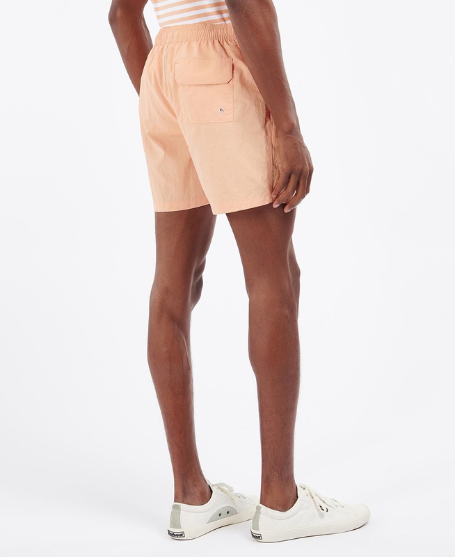 Barbour Essential Logo Swim Férfi Nadrág Narancssárga | 852493-DQR