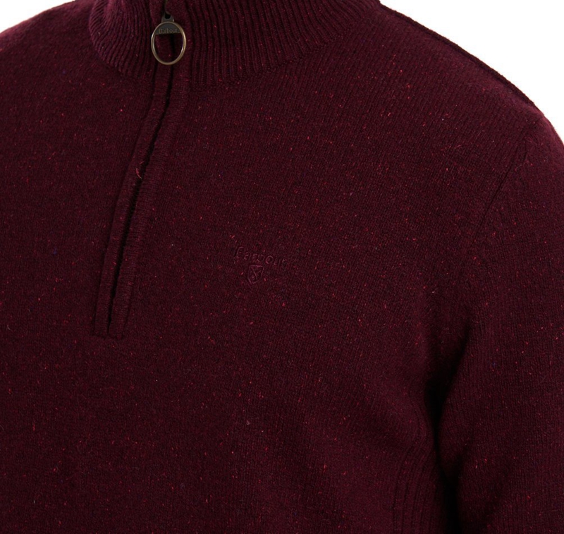 Barbour Essential Tisbury Half Zip Férfi Pulóverek Türkiz | 409386-ARE