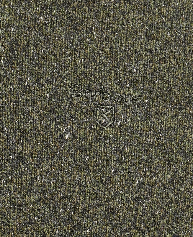 Barbour Essential Tisbury Half Zip Férfi Pulóverek Olivazöld | 526930-GDC