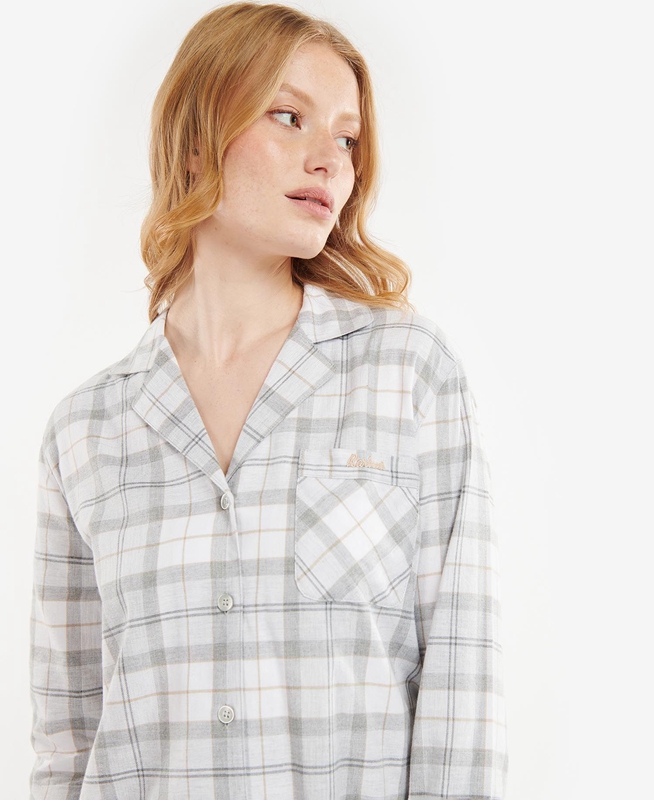 Barbour Etta Nightshirt Női Hálóruha Szürke | 821375-RWN