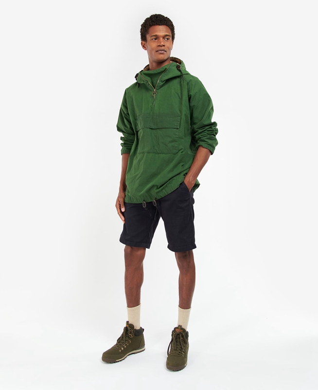 Barbour Explorer Twig Pullover Férfi Alkalmi Dzsekik Zöld | 824709-TVR