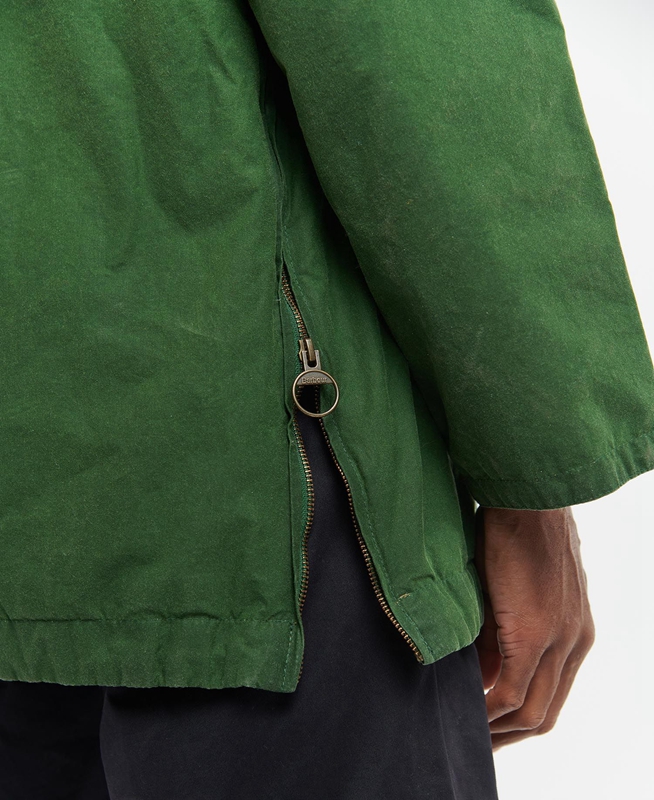 Barbour Explorer Twig Pullover Férfi Alkalmi Dzsekik Zöld | 824709-TVR