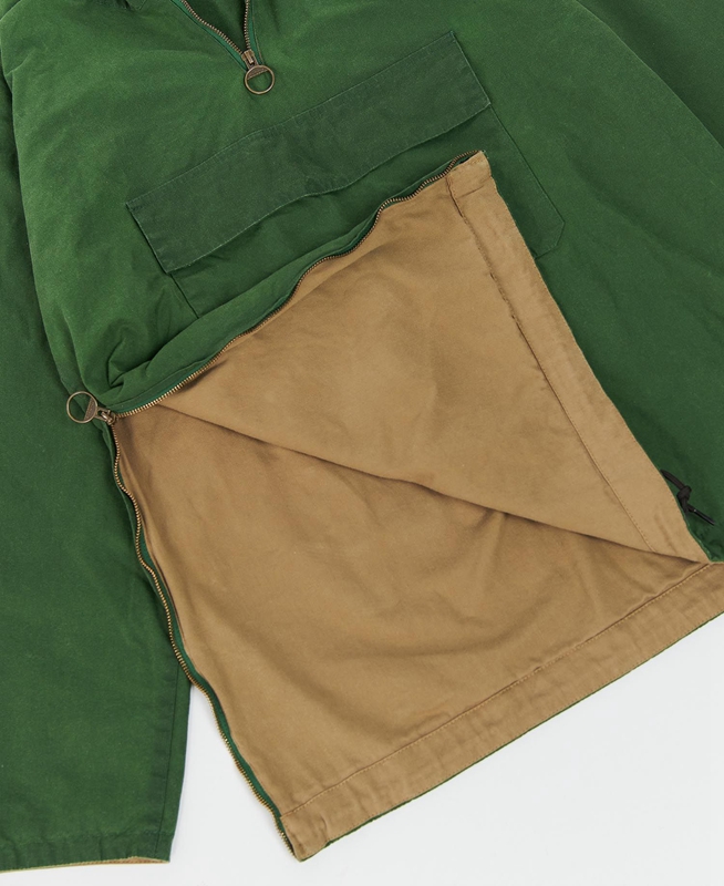 Barbour Explorer Twig Pullover Férfi Alkalmi Dzsekik Zöld | 824709-TVR