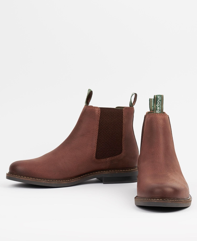 Barbour Farsley Férfi Csizma Barna | 426307-CXG