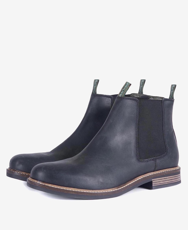 Barbour Farsley Férfi Csizma Fekete | 805423-UYM